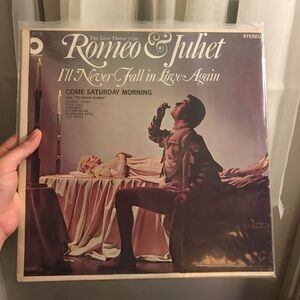 The Love T H E M E from Romeo and J U L I E T vinyl record